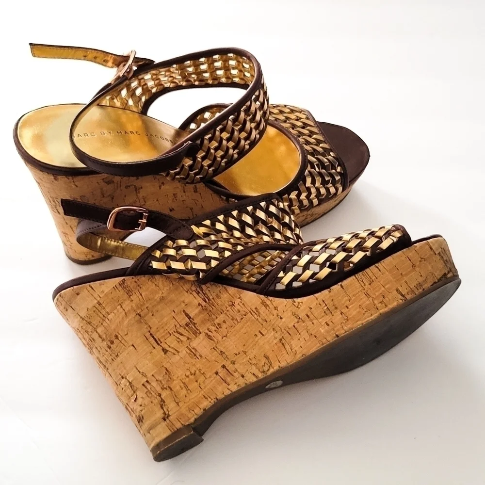 Marc by marc jacobs wedges Size 38 or 7.5
